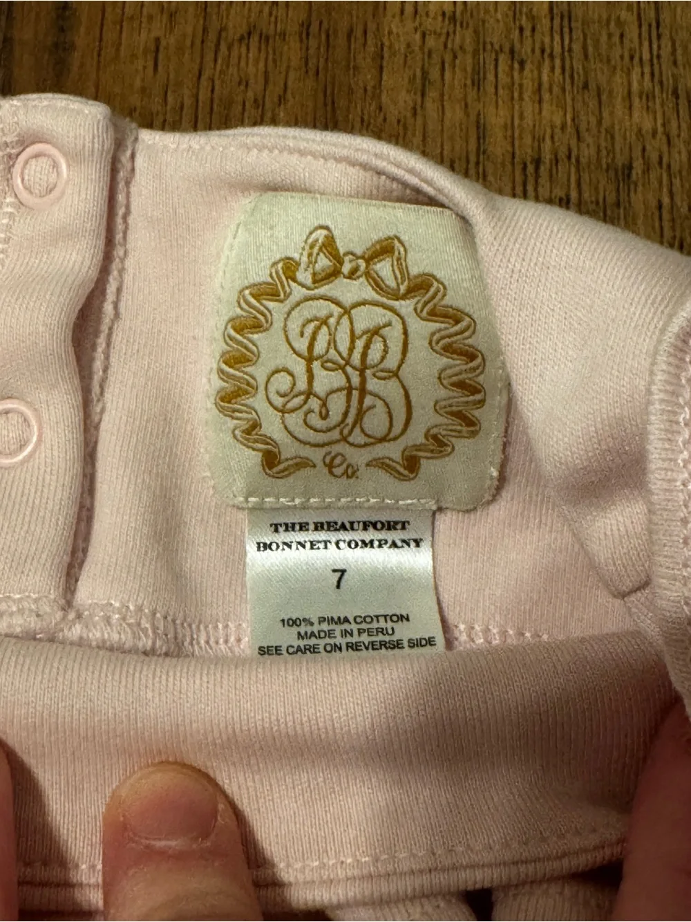 The Beaufort Bonnet Company Light Pink Ruffle-Trim Dress